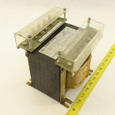 Mei-Hoh Model 8240 190-550V Pri 1.1kVa 100/30V Sec. Multitap 1Ph Transformer