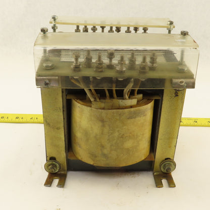 Mei-Hoh Model 8240 190-550V Pri 1.1kVa 100/30V Sec. Multitap 1Ph Transformer