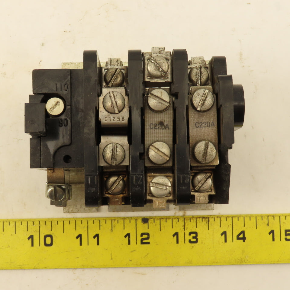 General Electric CR324C310F9X Overload Relay 3 Pole