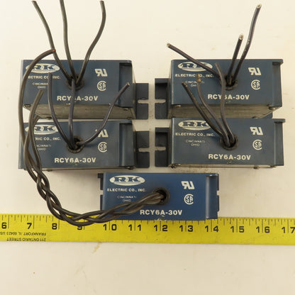 R K Electric RCY6A-30V 600VAC RC Network Filter Lot Of 5