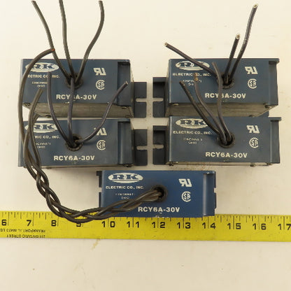 R K Electric RCY6A-30V 600VAC RC Network Filter Lot Of 5