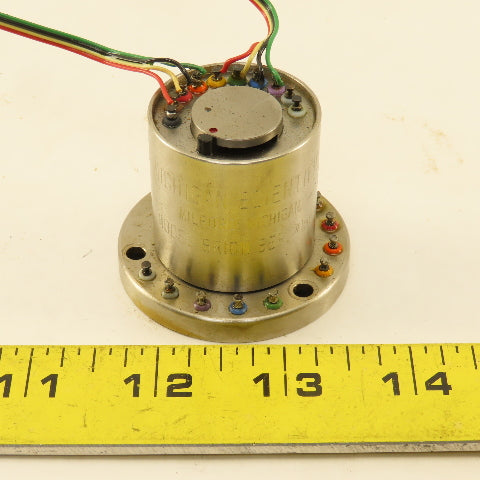Michigan Scientific SR10M Slip Ring Rotation Sensor 10 Pole
