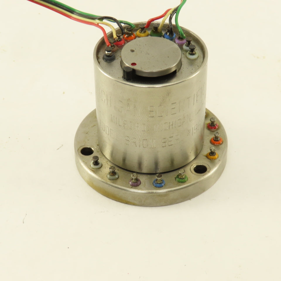Michigan Scientific SR10M Slip Ring Rotation Sensor 10 Pole – Bullseye ...