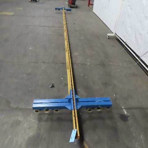 Gorbel 150lb Capacity Underhung Bridge Crane 21' Span