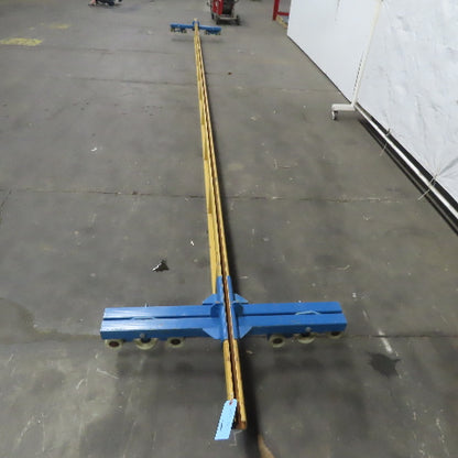 Gorbel 150lb Capacity Underhung Bridge Crane 21' Span