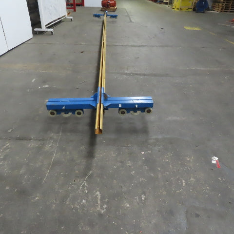 Gorbel 150lb Capacity Underhung Bridge Crane 21' Span