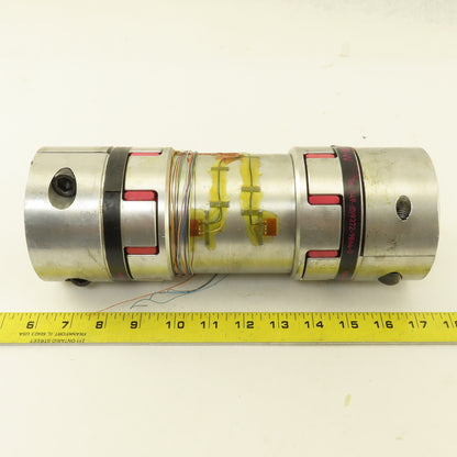 R+W 50mm x 55mm Bore Shaft Flexible Coupling  11" OAL