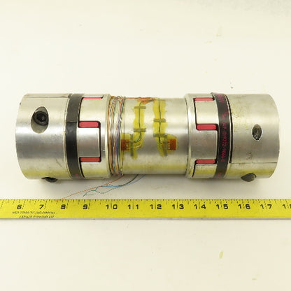 R+W 50mm x 55mm Bore Shaft Flexible Coupling  11" OAL