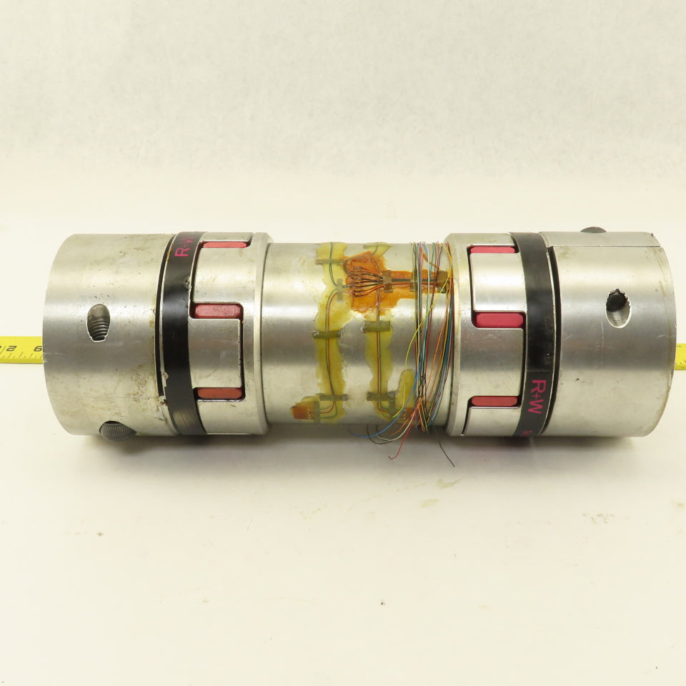 R+W 50mm x 55mm Bore Shaft Flexible Coupling  11" OAL