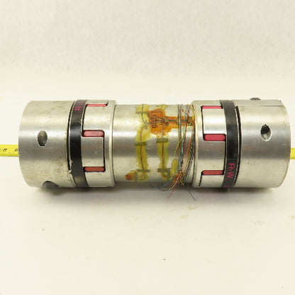 R+W 50mm x 55mm Bore Shaft Flexible Coupling  11" OAL