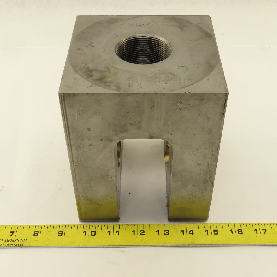 Custom Fab Heavy Duty Rod End Pressed Wear Bushing 2"-12 Thread 2-11/64" Bore