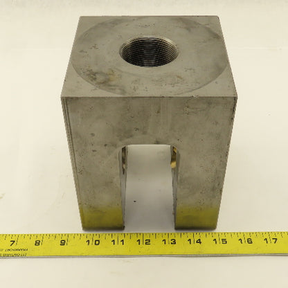 Custom Fab Heavy Duty Rod End Pressed Wear Bushing 2"-12 Thread 2-11/64" Bore