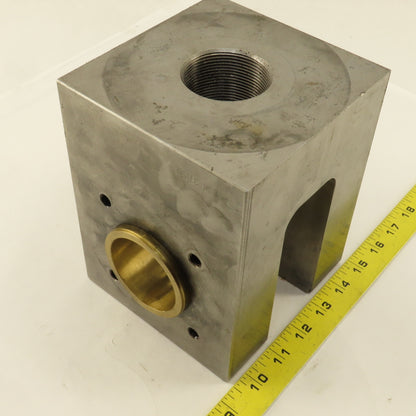 Custom Fab Heavy Duty Rod End Pressed Wear Bushing 2"-12 Thread 2-11/64" Bore
