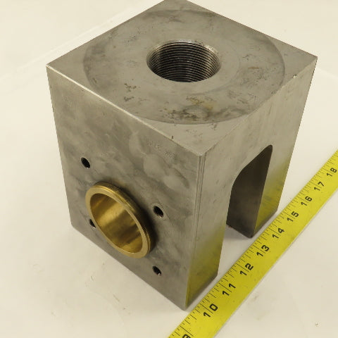 Custom Fab Heavy Duty Rod End Pressed Wear Bushing 2"-12 Thread 2-11/64" Bore