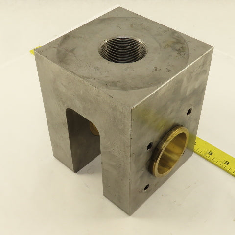 Custom Fab Heavy Duty Rod End Pressed Wear Bushing 2"-12 Thread 2-11/64" Bore