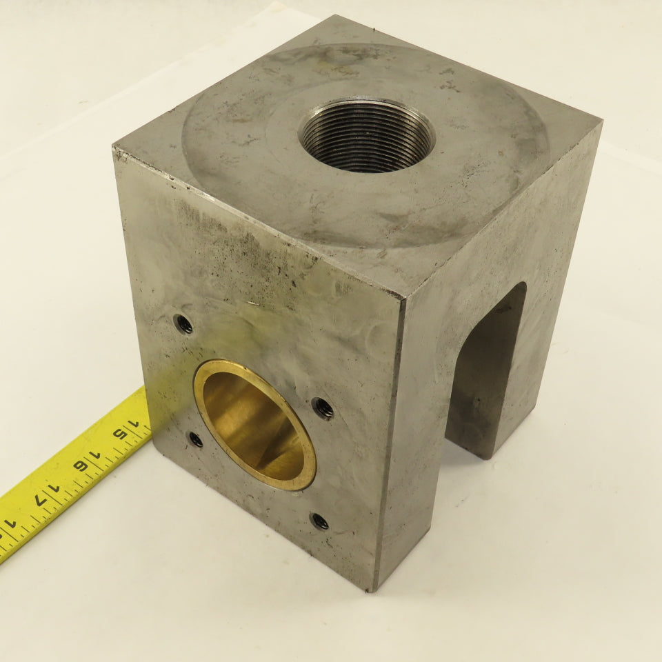Custom Fab Heavy Duty Rod End Pressed Wear Bushing 2"-12 Thread 2-11/64" Bore