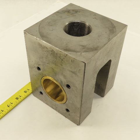 Custom Fab Heavy Duty Rod End Pressed Wear Bushing 2"-12 Thread 2-11/64" Bore