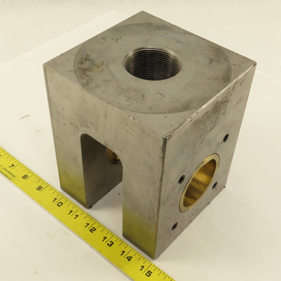 Custom Fab Heavy Duty Rod End Pressed Wear Bushing 2"-12 Thread 2-11/64" Bore