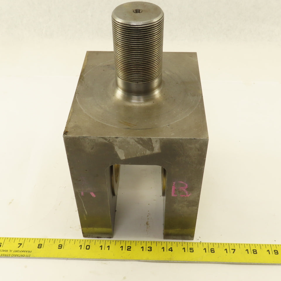 Custom Fab Heavy Duty Rod End Pressed Wear Bushing 2"-12 Thread 2-17/64" Bore