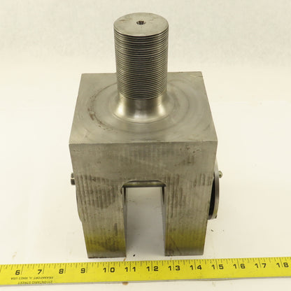 Custom Fab Heavy Duty Rod End Pressed Wear Bushing 2"-12 Thread 1" Bore