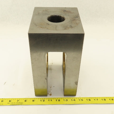 Custom Fab Hvy Duty Rod End Pressed Wear Bushing 2"-12 Thread 3-9/16" Bore Lot12