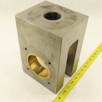 Custom Fab Hvy Duty Rod End Pressed Wear Bushing 2"-12 Thread 3-9/16" Bore Lot12