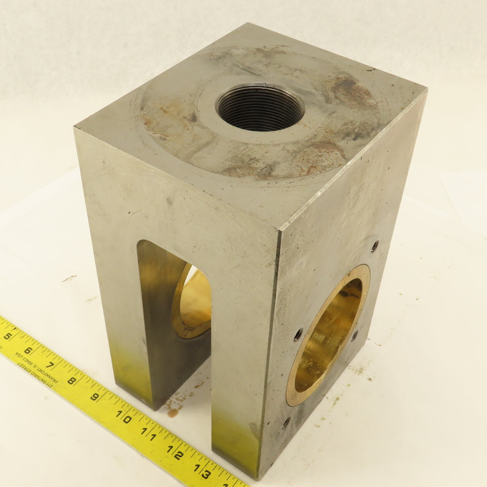 Custom Fab Hvy Duty Rod End Pressed Wear Bushing 2"-12 Thread 3-9/16" Bore Lot12