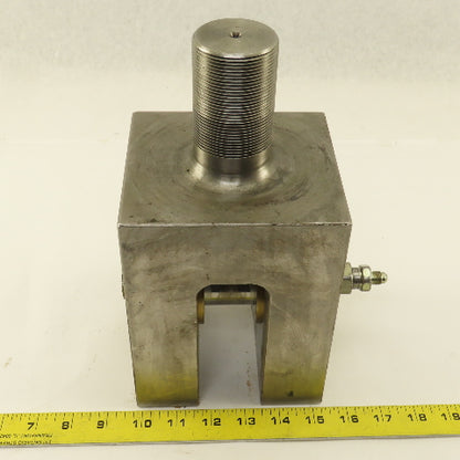 Custom Fab Heavy Duty Rod End Pressed Wear Bushing 2"-12 Thread 1-1/2" Bore