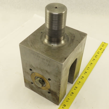 Custom Fab Heavy Duty Rod End Pressed Wear Bushing 2"-12 Thread 1-1/2" Bore