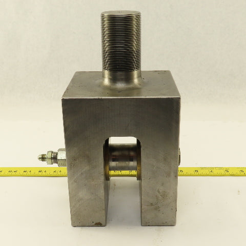 Custom Fab Heavy Duty Rod End Pressed Wear Bushing 2"-12 Thread 1-1/2" Bore
