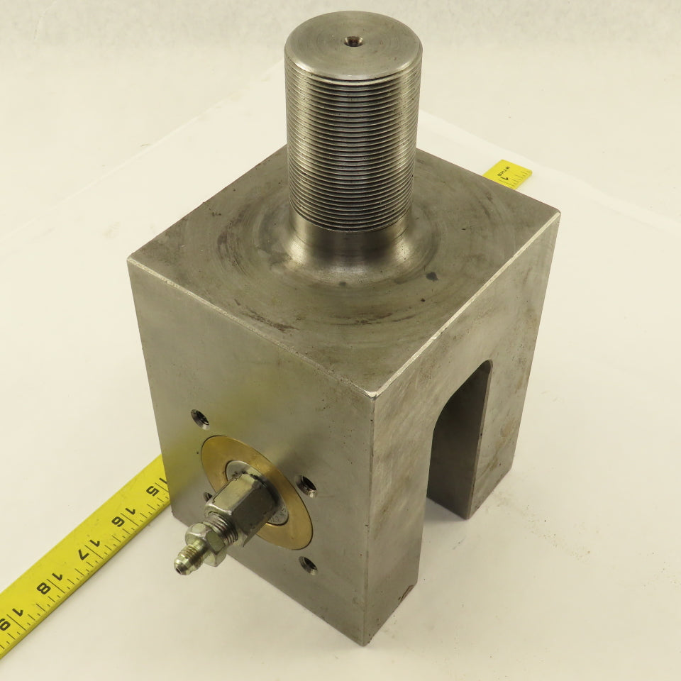 Custom Fab Heavy Duty Rod End Pressed Wear Bushing 2"-12 Thread 1-1/2" Bore