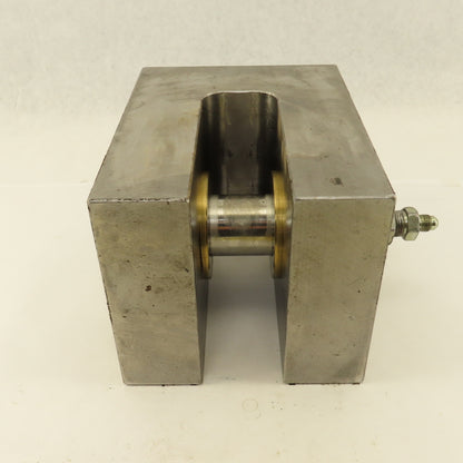 Custom Fab Heavy Duty Rod End Pressed Wear Bushing 2"-12 Thread 1-1/2" Bore