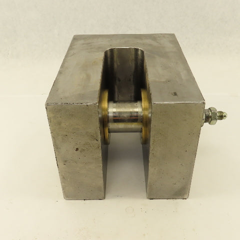 Custom Fab Heavy Duty Rod End Pressed Wear Bushing 2"-12 Thread 1-1/2" Bore