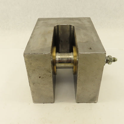 Custom Fab Heavy Duty Rod End Pressed Wear Bushing 2"-12 Thread 1-1/2" Bore