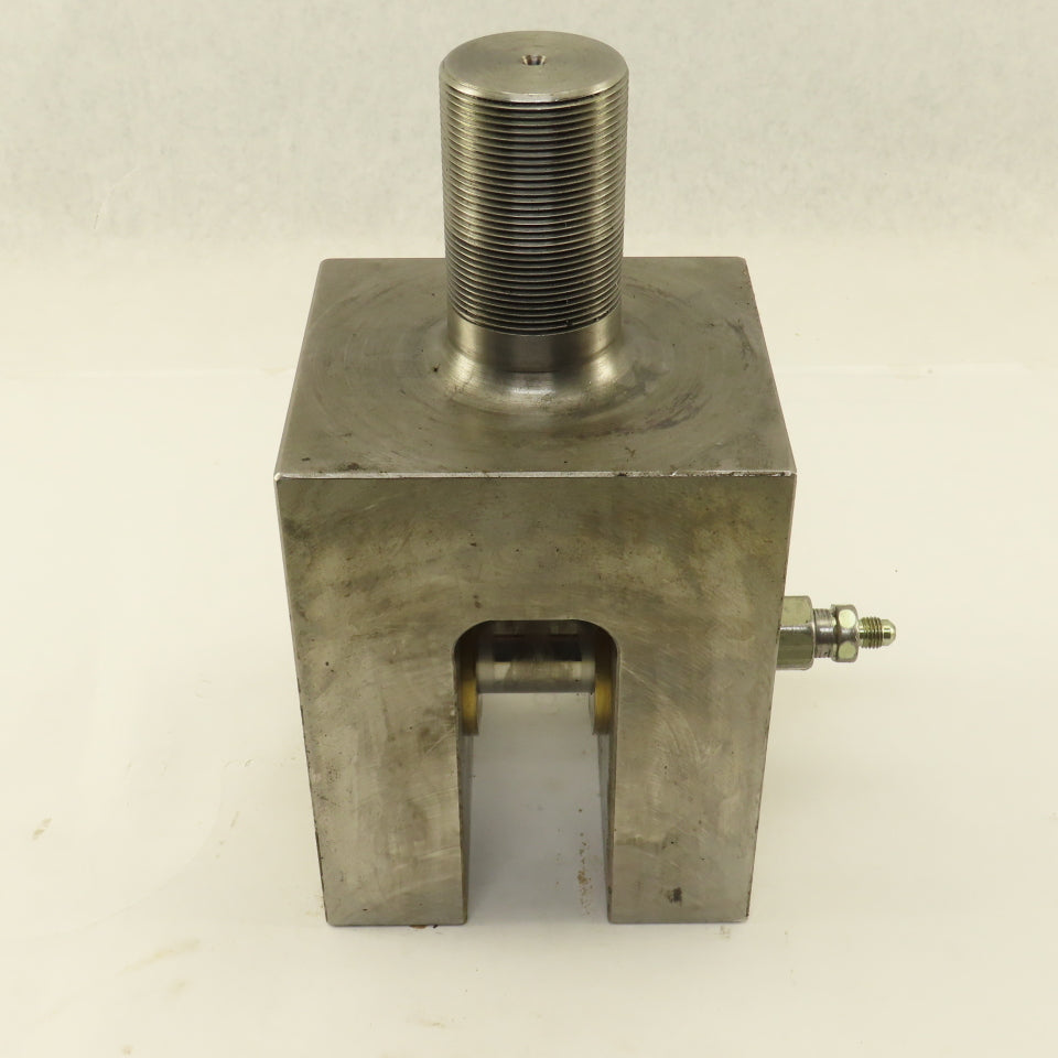 Custom Fab Heavy Duty Rod End Pressed Wear Bushing 2"-12 Thread 1-1/2" Bore