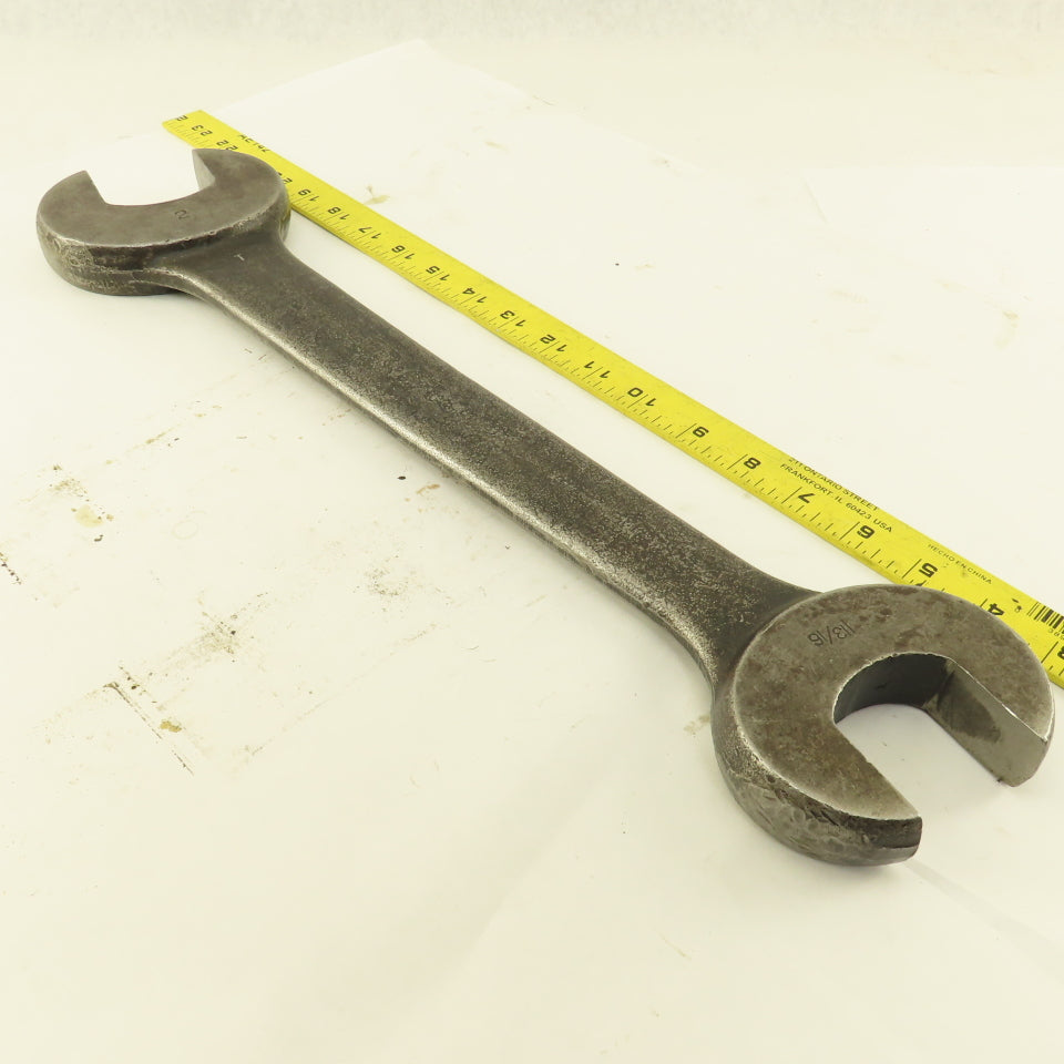 Williams No. 45 1-13/16" x 2" Open Ended Wrench Drop Forged 19" OAL