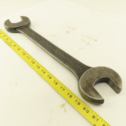 Williams No. 45 1-13/16" x 2" Open Ended Wrench Drop Forged 19" OAL