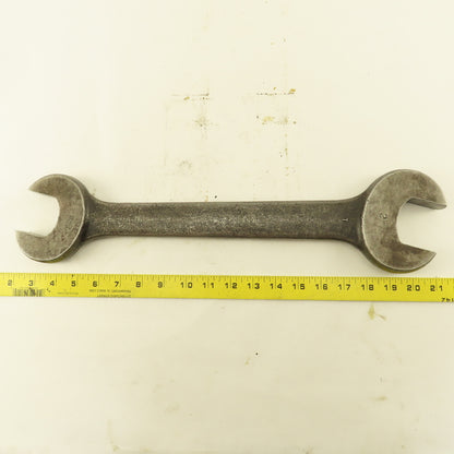 Williams No. 45 1-13/16" x 2" Open Ended Wrench Drop Forged 19" OAL