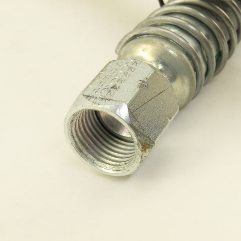1/4" Male NPT x 3/8" Female Swivel LP Gas Hose 24" Hose