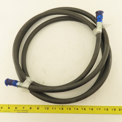 Yale 580045566 Hydraulic Hose 3/8" Non Swivel Male ORFS 3/8" x 1/2" 11' OAL