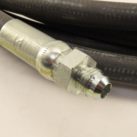 Yale 580043966 3/8" Hydraulic Hose 3/8" JIC Male Swivel Female 19' OAL