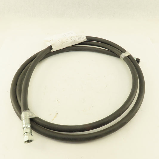 Yale 580081927 3/8" Hydraulic Hose 3/8" ORFS O-Ring Flat Face Male Female 10'