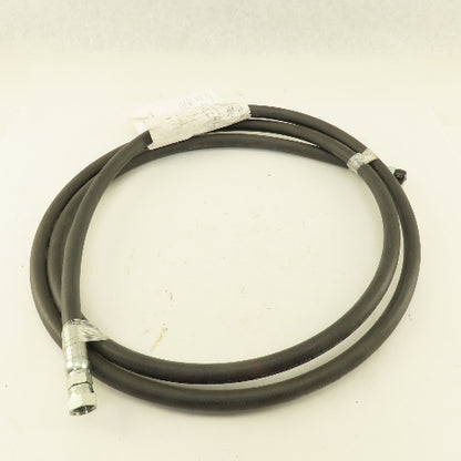Yale 580081927 3/8" Hydraulic Hose 3/8" ORFS O-Ring Flat Face Male Female 10'