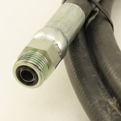 Yale 5800816393 3/8" Hydraulic Hose 3/8" ORFS O-Ring Flat Face Male 3/8" JIC 17'