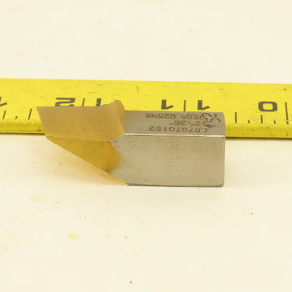 Gleason L07070152 Right Hand Cutting Blades 12°-26° 0.050" PW 0.025"R Wb Lot/23