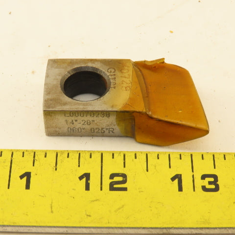 Gleason L00070238 Right Hand Cutting Blades 14°-32° 0.060" PW 0.025"R Wb Lot/20