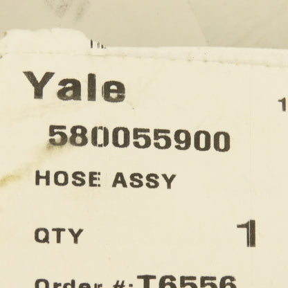Yale 580055900 3/8" Hydraulic Hose 1/2" ORFS O-Ring Flat Face Male 3/8" ORFS 11'