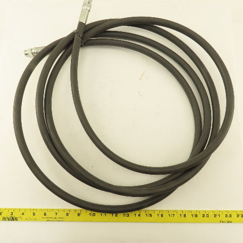 Yale 3/8" Hydraulic Hose 3/8" ORFS O-Ring Flat Face Male 3/8" Female 17'