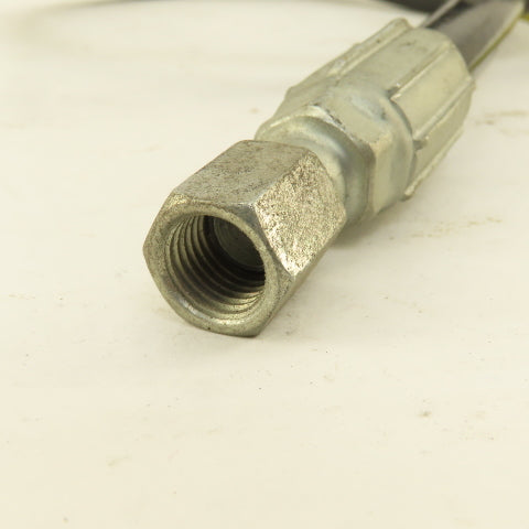 Gates 1/4" Hydraulic Hose 1/4" Female JIC x 3/8" ORFS O-Ring Flat Swivel 30"