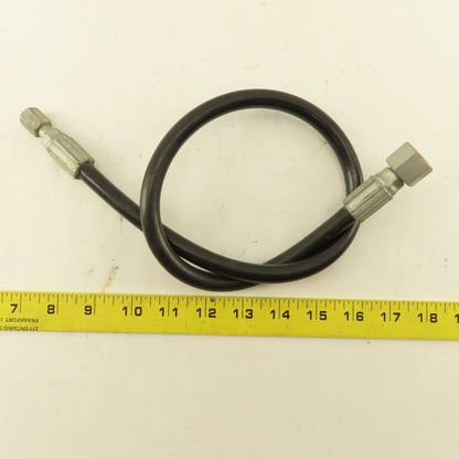 Gates 1/4" Hydraulic Hose 1/4" Female JIC x 3/8" ORFS O-Ring Flat Swivel 30"